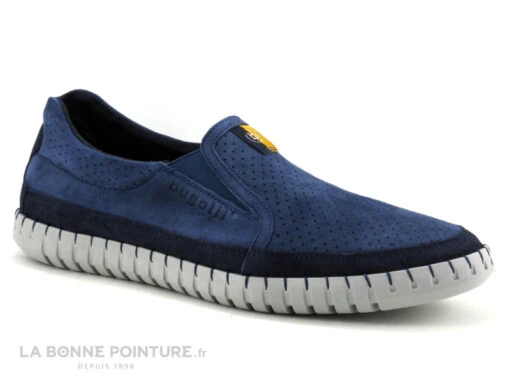 Bugatti BALOO Blue - 321-AEW61 - Mocassin Souple Bleu Marine H