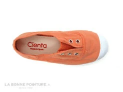 Cienta 70997 191 Peach - Basket Toile Fille Sans Lacet - Orange -Célèbre Chaussures Magasin cd24607c73b9e66c561f35ea11d5d5ef img 8785.jpg 182265
