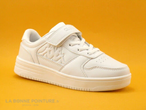 Kappa Logo SEATTLE EV 311CFEW White - Basket Blanche Enfant