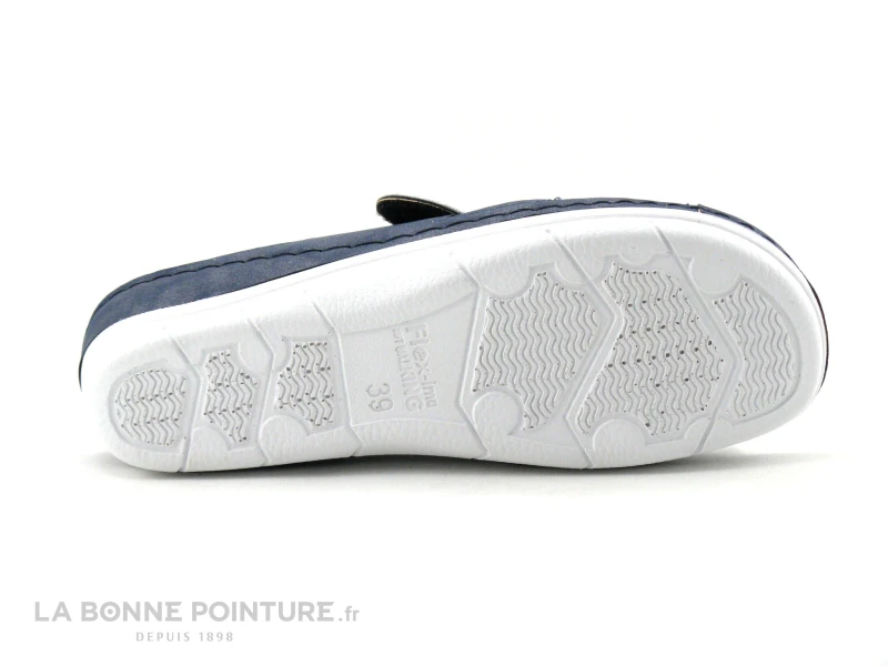 Morans 26154 METHINE Marine - Mule Confort Femme 2 Velcros 4 Morans 26154 METHINE Marine - Mule Confort Femme 2 Velcros – Image 4