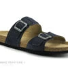 Geox U159VE GHITA Navy - Mule Homme Avec Brides Reglables