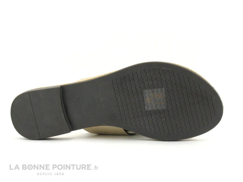 Dees Shoes MERCADO Or - Mule Plate Doree 4 Dees Shoes MERCADO Or - Mule Plate Doree – Image 4