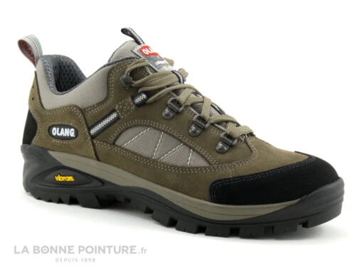 Olang PIEVE Tex 818 Safari - Marron - Chaussure De Marche Homme