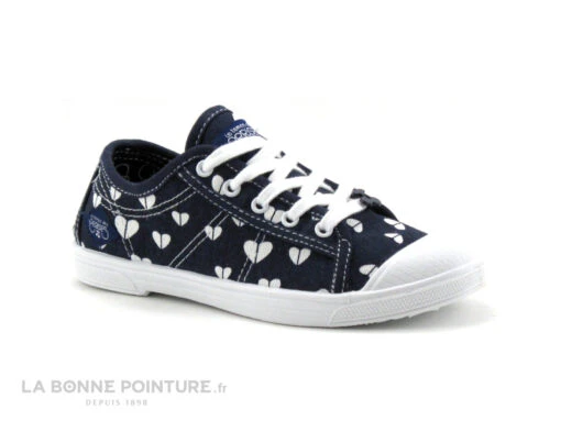Le Temps Des Cerises Basic 02 Sweety - Marine Blanc - Basket