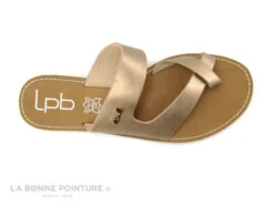 LPB ASHA Rose Metal - Tong Mode Femme -Célèbre Chaussures Magasin cd24607c73b9e66c561f35ea11d5d5ef img 9629.jpg 159471