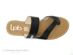 LPB ASHA Noir Metal - Tong Plate Femme -Célèbre Chaussures Magasin cd24607c73b9e66c561f35ea11d5d5ef img 9638.jpg 159477