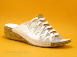 Karyoka DADOU Blanc - Mule Femme - Talon Compense 9 Karyoka DADOU Blanc - Mule Femme - Talon Compense -Célèbre Chaussures Magasin cd24607c73b9e66c561f35ea11d5d5ef img 9786.jpg 159649