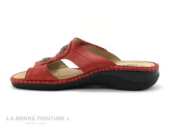 Sweet R MANITAR Rouge - Mule Femme Rouge Avec Scratch -Célèbre Chaussures Magasin cd24607c73b9e66c561f35ea11d5d5ef img 9931.jpg 159813