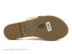 The Divine Factory HW4625 Blanc Argent Beige - Mule Plate Femme -Célèbre Chaussures Magasin cd24607c73b9e66c561f35ea11d5d5ef img 9958.jpg 171450